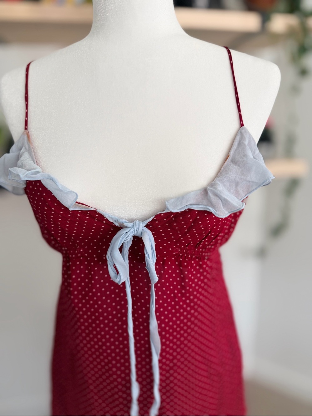 Frankie's Bikinis Picnic Hour Polka Dot Dress - Picture 5 of 16